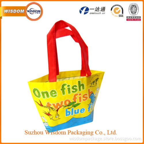 Fancy used PP woven laminated gift bag